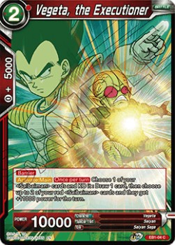 Vegeta, the Executioner - Battle Evolution Booster