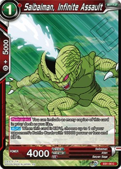 Saibaiman, Infinite Assault - Battle Evolution Booster