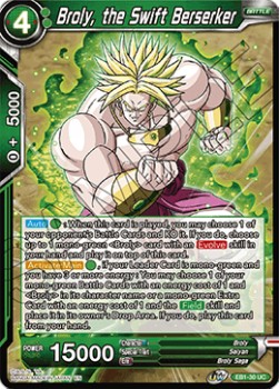 Broly, the Swift Berserker - Battle Evolution Booster
