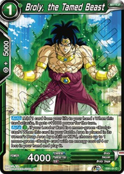 Broly, the Tamed Beast - Battle Evolution Booster
