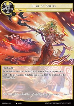 Rush of Spirits - The Magic Stone War - Zero