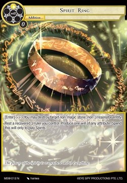 Spirit Ring - The Magic Stone War - Zero