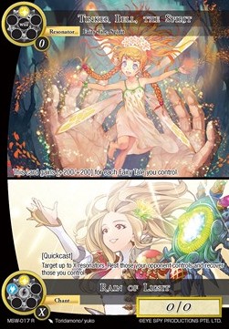 Tinker Bell, the Spirit // Rain of Light - The Magic Stone War - Zero