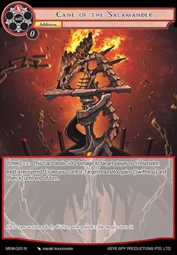 Cane of the Salamander - The Magic Stone War - Zero