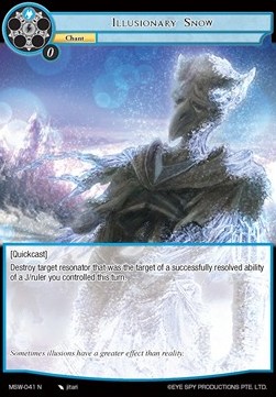 Illusionary Snow - The Magic Stone War - Zero