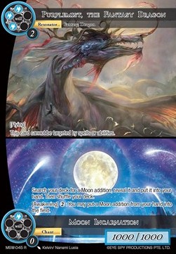 Purplemist, the Fantasy Dragon // Moon Incarnation - The Magic Stone War - Zero