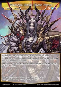 Wolfgang, Exiled Demon Prince - The Magic Stone War - Zero