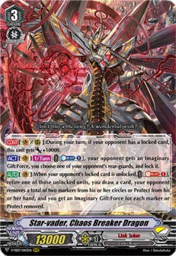 Star-vader, Chaos Breaker Dragon [V Format] (V.1 - Triple Rare) - Clan Selection Plus Vol.1