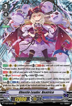 Ghostie Leader, Beatrice [V Format] (V.1 - Triple Rare) - Clan Selection Plus Vol.1