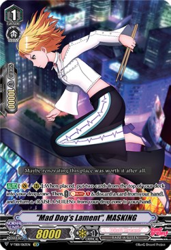"Mad Dog's Lament", MASKING [V Format] (V.1 - Secret Rare) - BanG Dream! FILM LIVE