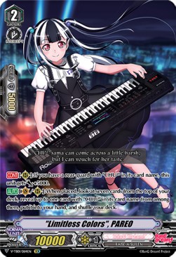 "Limitless Colors", PAREO [V Format] (V.1 - Secret Rare) - BanG Dream! FILM LIVE
