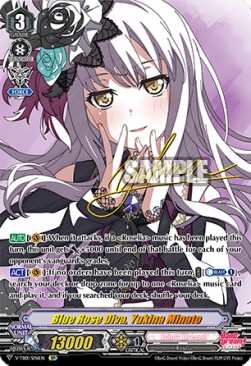Blue Rose Diva, Yukina Minato [V Format] (V.2 - Special Parallel) - BanG Dream! FILM LIVE