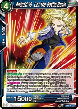 Android 18, Let the Battle Begin - Battle Evolution Booster