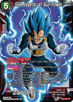 SSB Vegeta, at Full Power - Supreme Rivalry