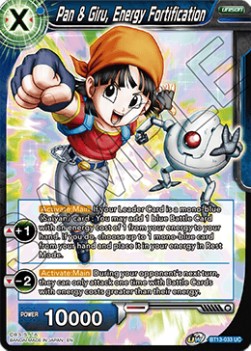 Pan & Giru, Energy Fortification - Supreme Rivalry