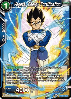 Vegeta, Energy Fortification - Supreme Rivalry