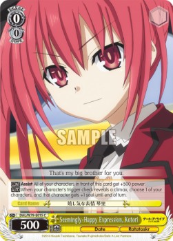 Seemingly-Happy Expression, Kotori - Date A Live
