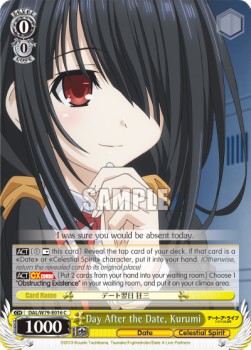 Day After the Date, Kurumi - Date A Live