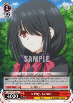 A Pity, Kurumi - Date A Live