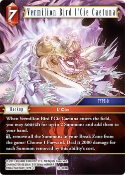 Vermilion Bird l'Cie Caetuna (13-008) - Opus XIII: Crystal Radiance