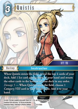 Quistis (13-018) - Opus XIII: Crystal Radiance