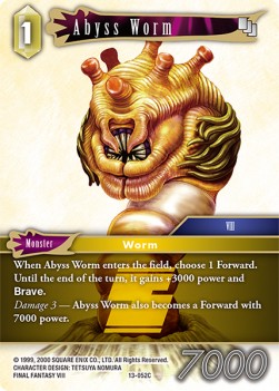Abyss Worm (13-052) - Opus XIII: Crystal Radiance