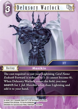 Delusory Warlock (13-070) - Opus XIII: Crystal Radiance