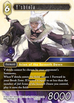 Y'shtola (13-134) - Opus XIII: Crystal Radiance