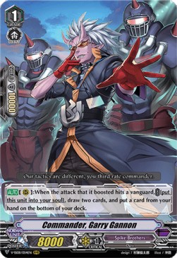 Commander, Garry Gannon [V Format] - Clan Selection Plus Vol.2