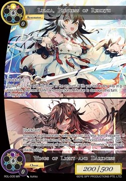 Lumia, Princess of Rebirth // Wings of Light and Darkness - Rebirth of Legend