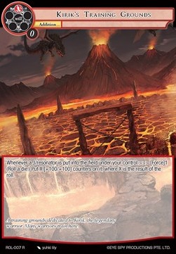 Kirik's Training Grounds - Rebirth of Legend