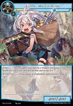 Lunya, Master Guide - Rebirth of Legend