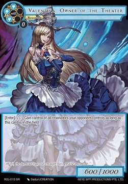 Valentina, Owner of the Theater - Rebirth of Legend