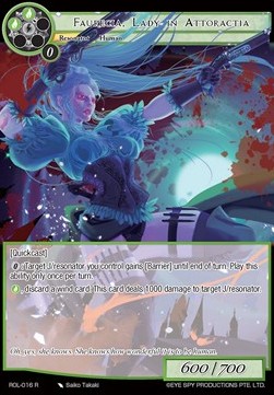 Faurecia, Lady in Attoractia - Rebirth of Legend