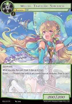 Melfee, Traveling Sorceress - Rebirth of Legend