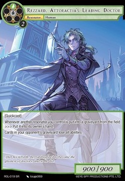 Rezzard, Attoractia's Leading Doctor - Rebirth of Legend