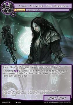 Abdul Alhazred, The Possessed - Rebirth of Legend