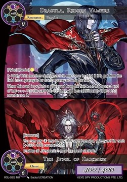 Dracula, Reborn Vampire // The Jewel of Darkness - Rebirth of Legend