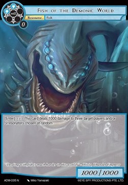 Fish of the Demonic World - Assault into the Demonic World