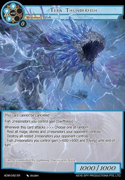 Tera Thunderfish - Assault into the Demonic World