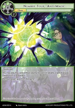 Number Four, Anti-Magic - Assault into the Demonic World