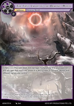 The First Layer of the Demonic World - Assault into the Demonic World