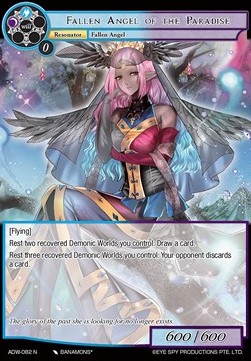 Fallen Angel of the Paradise - Assault into the Demonic World