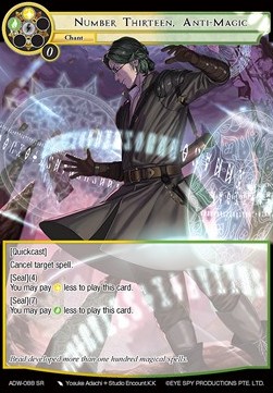 Number Thirteen, Anti-Magic - Assault into the Demonic World
