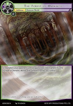 The Forest of Darkness - Assault into the Demonic World