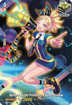 Aurora Battle Princess, Lourus Yellow [D Format] (V.2 - Special Parallel) - Festival Collection 2021
