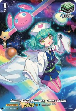 Aurora Battle Princess, Treuse Green [D Format] (V.2 - Special Parallel) - Festival Collection 2021