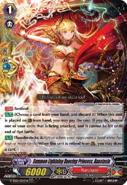 Summon Lightning Dancing Princess, Anastasia [G Format] - Revival Selection