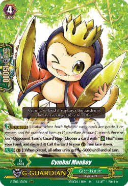Cymbal Monkey [G Format] (V.1 - Triple Rare) - Revival Selection