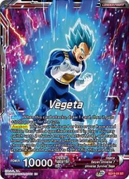 Vegeta // SSB Vegeta, Spirit Boost Elite - Starter Deck: Pride of the Saiyans